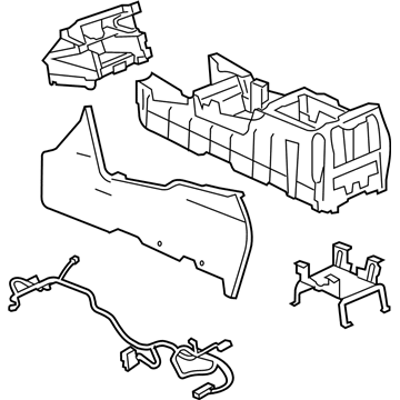 GMC 88986667 Console Assembly