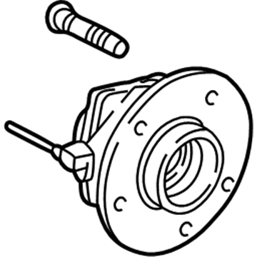 Chevy 15871427 Hub Assembly