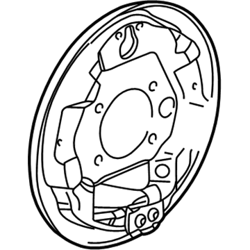 Chevy 22676068 Backing Plate