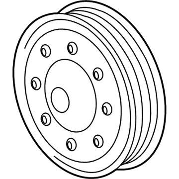 Cadillac 12652047 Pulley