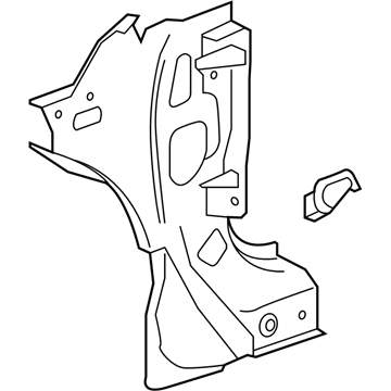 Cadillac 23190388 Inner Hinge Pillar