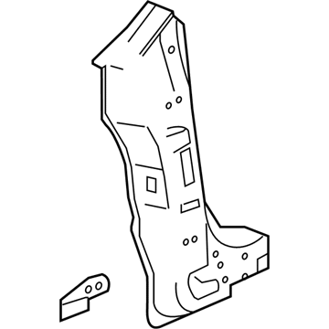 Cadillac 23125863 Hinge Pillar Reinforcement