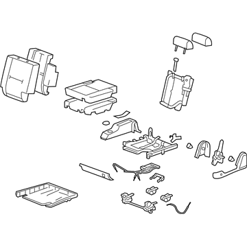 GMC 15925570 Seat Assembly