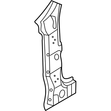 Chevy 96533352 Hinge Pillar Reinforcement