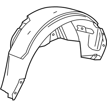 GM 22868766 Liner Assembly, Rear Wheelhouse