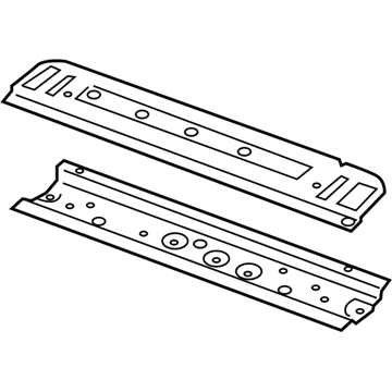 Cadillac 15202446 Windshield Header