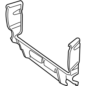 GM 15009392 Baffle, Radiator Support *Marked Print