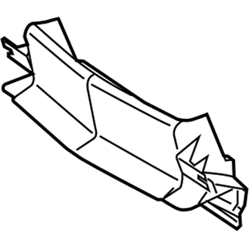 Oldsmobile 15742317 Air Duct