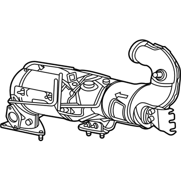 Chevy 40009310 Catalytic Converter