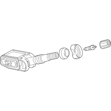 Chevy Camaro TPMS Sensor - 13540605