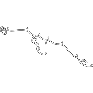 GM 42356055 Harness Assembly, Rear Object Alarm Sensor Wiring