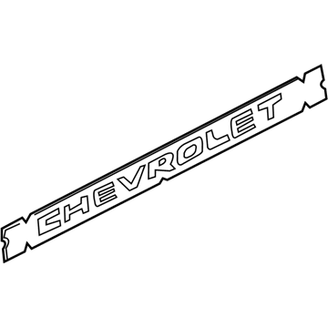 Chevy 15785771 Tail Gate Logo