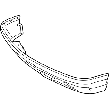 GM 88967923 Deflector,Front Air(Primed Gray Service Deflector)