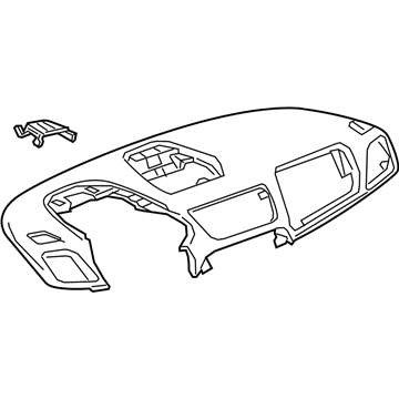 GM 95055195 Panel, Instrument Panel Upper Trim *Saddle Up