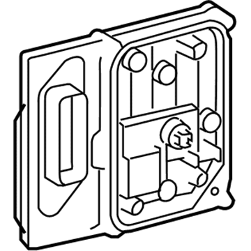 Chevy 84078739 ABS Control Unit