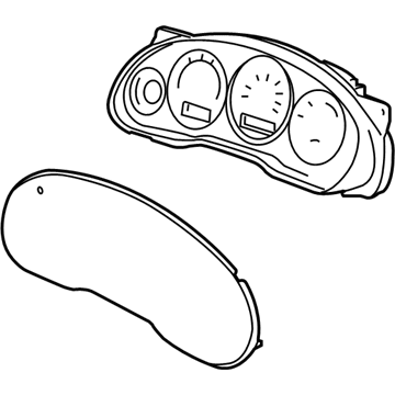 GM 10344783 Instrument Cluster Assembly