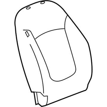 Chevy 42428796 Seat Back Cover