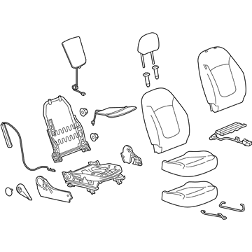 Chevy 42737989 Seat Assembly