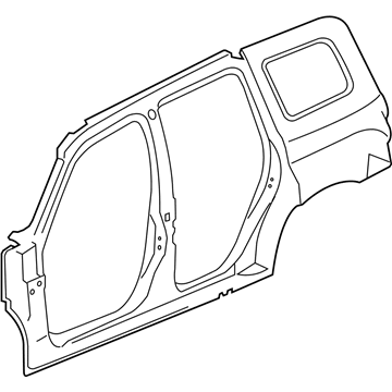 GM 15896800 Frame Assembly, Body Side Outer