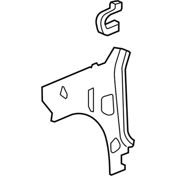 Chevy 20832421 Inner Hinge Pillar