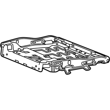 GM 19123518 Frame Asm,Driver Seat Cushion