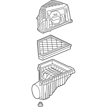 GMC 85135947 Air Cleaner Assembly