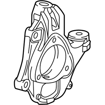 2019 Buick Cascada Steering Knuckle - 13409307