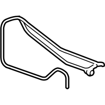 Cadillac STS Transmission Oil Cooler Hose - 19129769