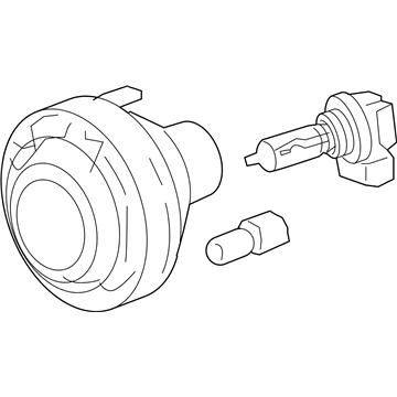 Buick 10335108 Fog Lamp Assembly