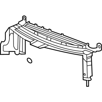 Buick 60005607 Upper Baffle