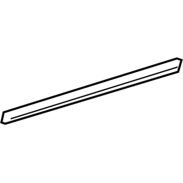 GM 15281046 Sealing Strip Assembly, Front Side Door Window Inner