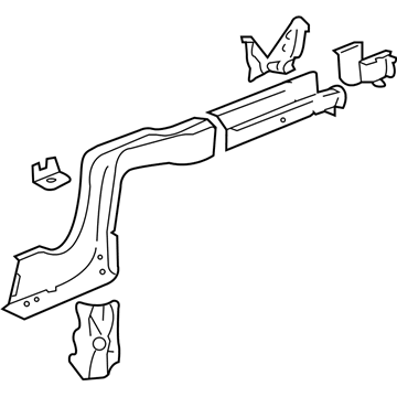 Cadillac 19206662 Rear Rail Assembly