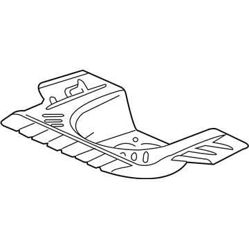 Cadillac 88891833 Rear Floor Pan