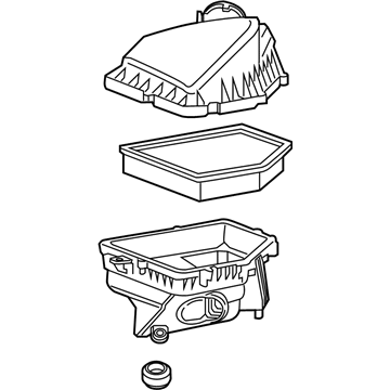 Buick 23451063 Air Cleaner Assembly