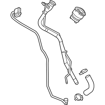 Chevy Malibu Fuel Filler Hose - 84392682