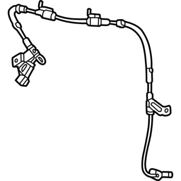 GMC Hummer EV Pickup Wheel Speed Sensor - 85554575