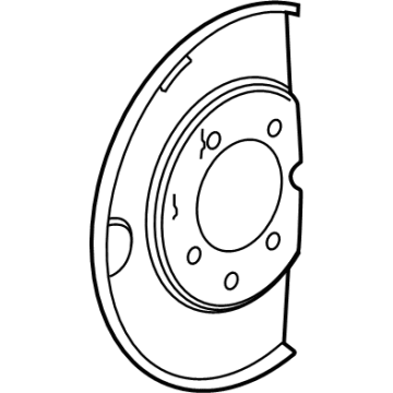 GMC 84806533 Splash Shield