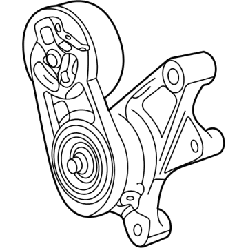 Chevy Silverado 1500 Timing Belt Tensioner - 12693089