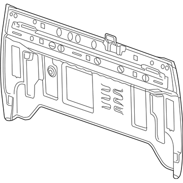 GMC 84315146 Back Panel