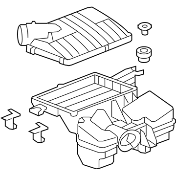 Pontiac 15925737 Air Cleaner Assembly