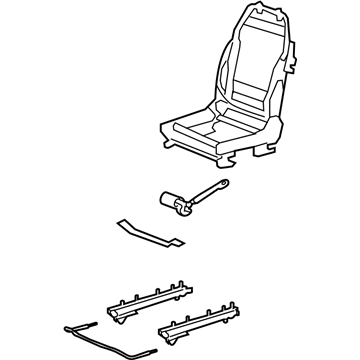 Chevy 15908715 Seat Frame