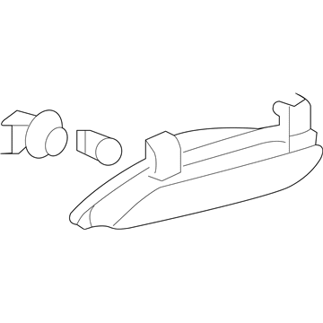 Chevy 25965413 Backup Lamp