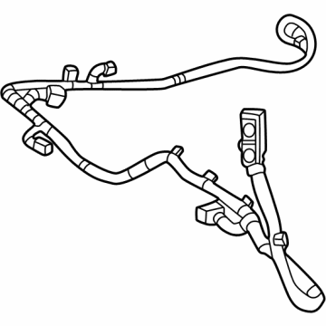 Chevy Fuel Pump Wiring Harness - 42827814