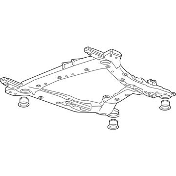 Cadillac 85120525 Crossmember