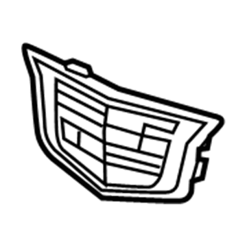 GM 23444634 Front Grille Emblem Assembly