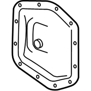 Chevy 23490349 Differential Cover