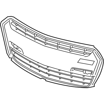 Chevy 92286398 Lower Grille