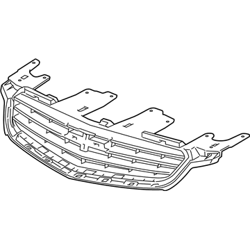 Chevy 92277444 Upper Grille