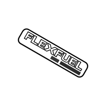 Chevy 22897774 Fuel Label