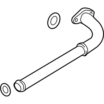 Chevy 25194218 Oil Cooler Pipe